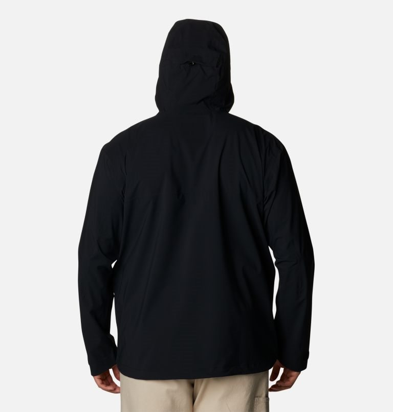 Men's Columbia Omni-Tech Ampli-Dry Shell Jackets Black | Plus Size CA-S381C